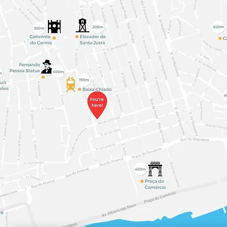 Apartment Baixa-chiado Getaway Lisbon